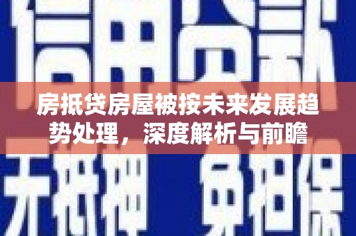乐亭房抵贷房屋被按未来发展趋势处理，深度解析与前瞻